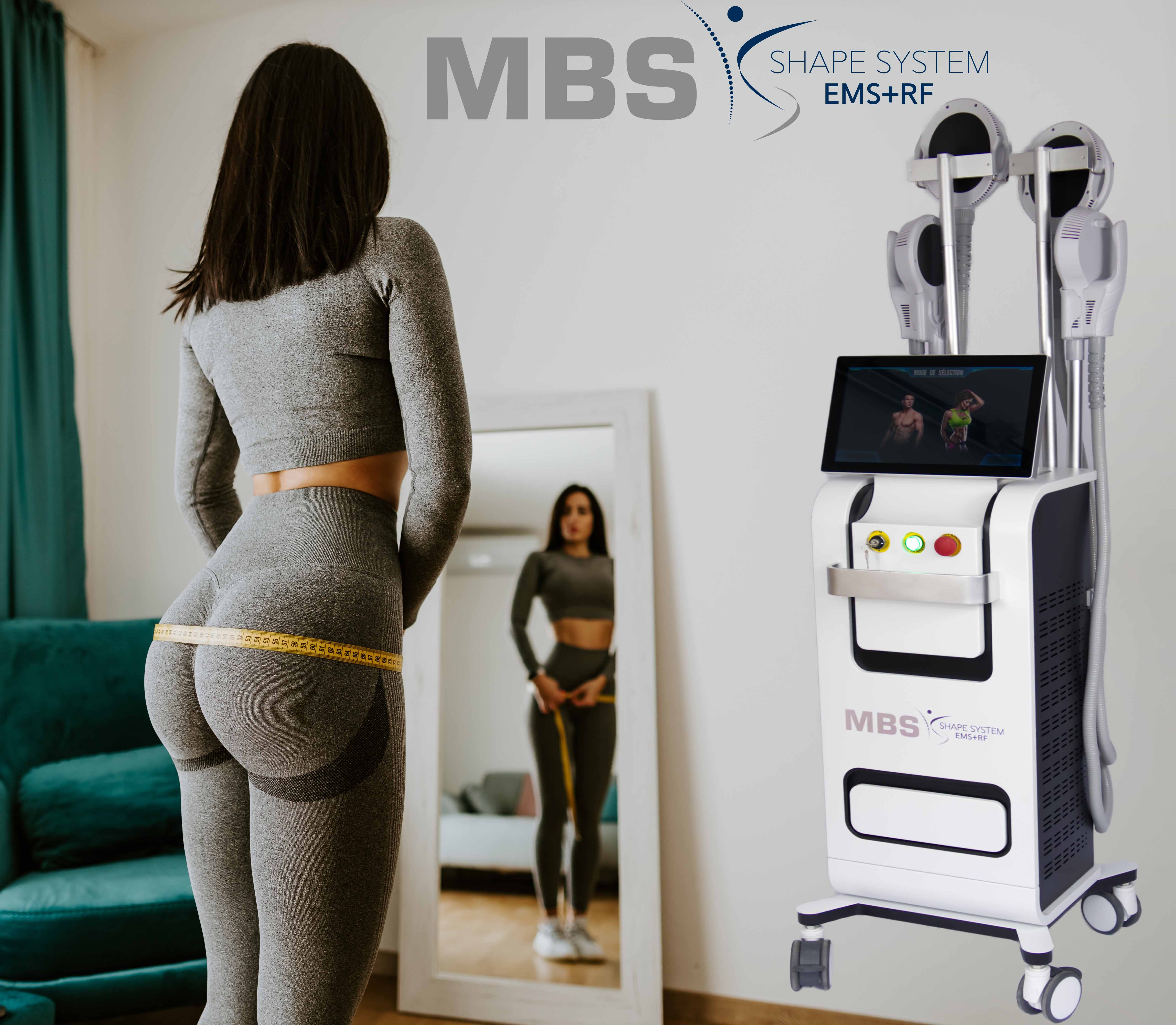 MBS Shape System EMS+RF Premium - Bodyforming für Ihr Studio