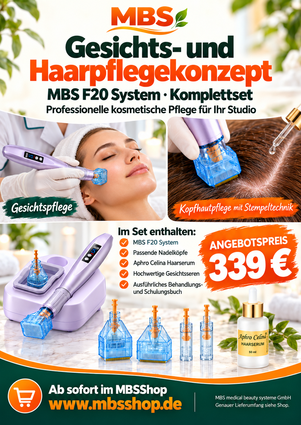 MBS F20 System – Haar + Gesichts Konzept