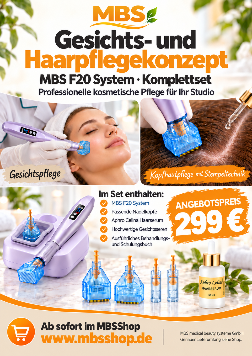 MBS F20 System – Haar + Gesichts Konzept