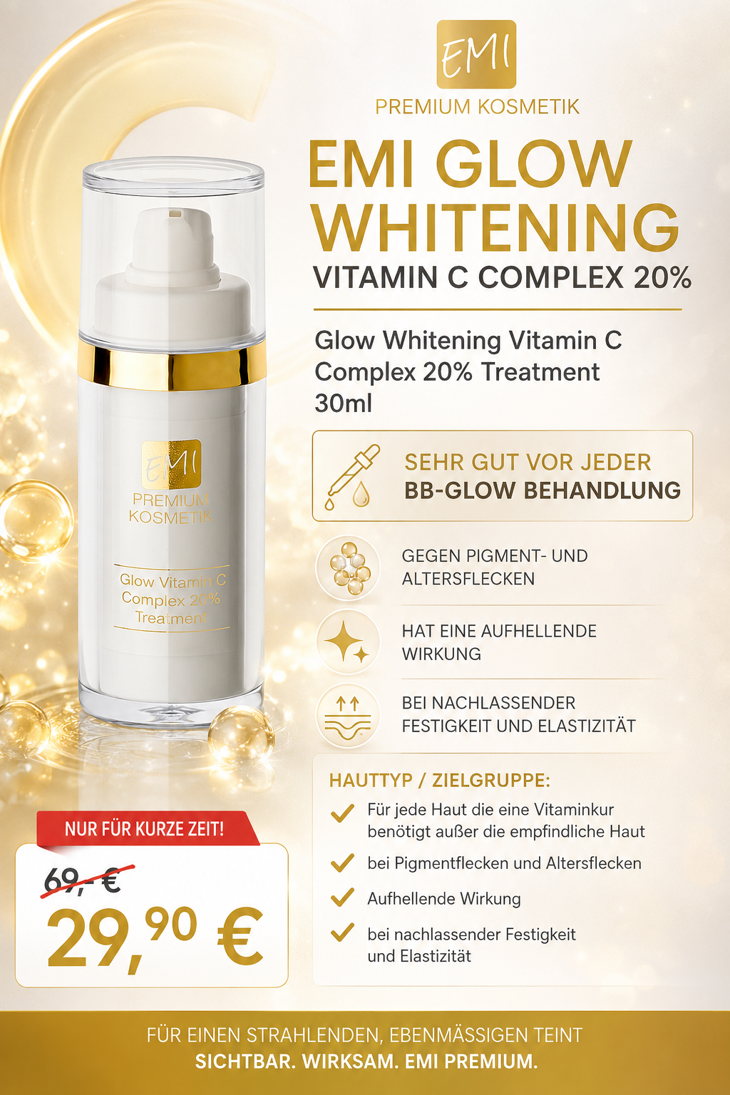 EMI GLOW WHITENING VITAMIN C COMPLEX 20%