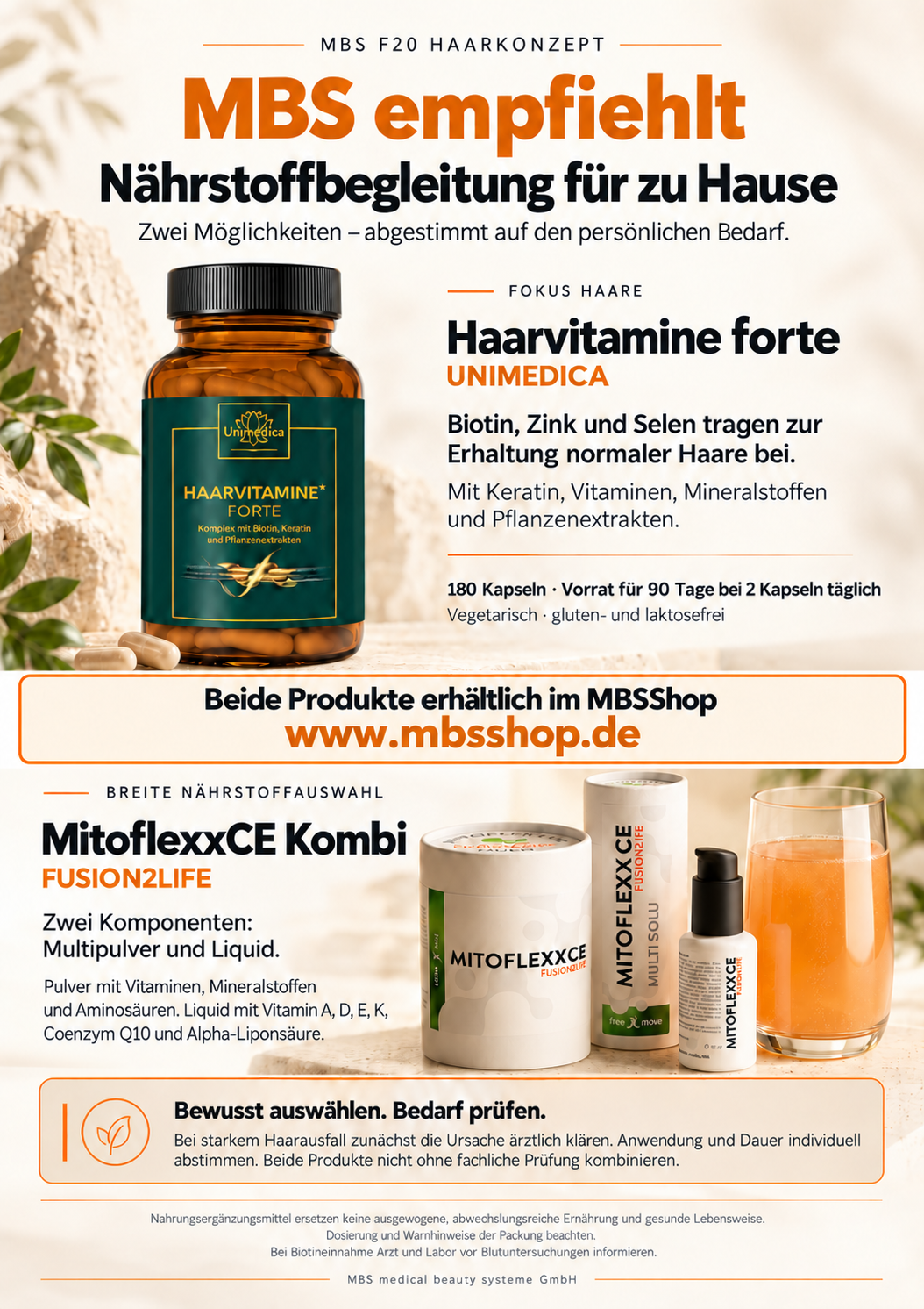 MBS F20 System – Haar + Gesichts Konzept