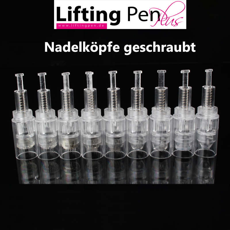 Ersatznadelköpfe 9er,12er,24er,36er,42er, Silikon+Nano geschraubt 0,25-2,5 mm Ersatznadelköpfe 9er,12er,24er,36er,42er, Silikon+Nano geschraubt 0,25-2,5 mm