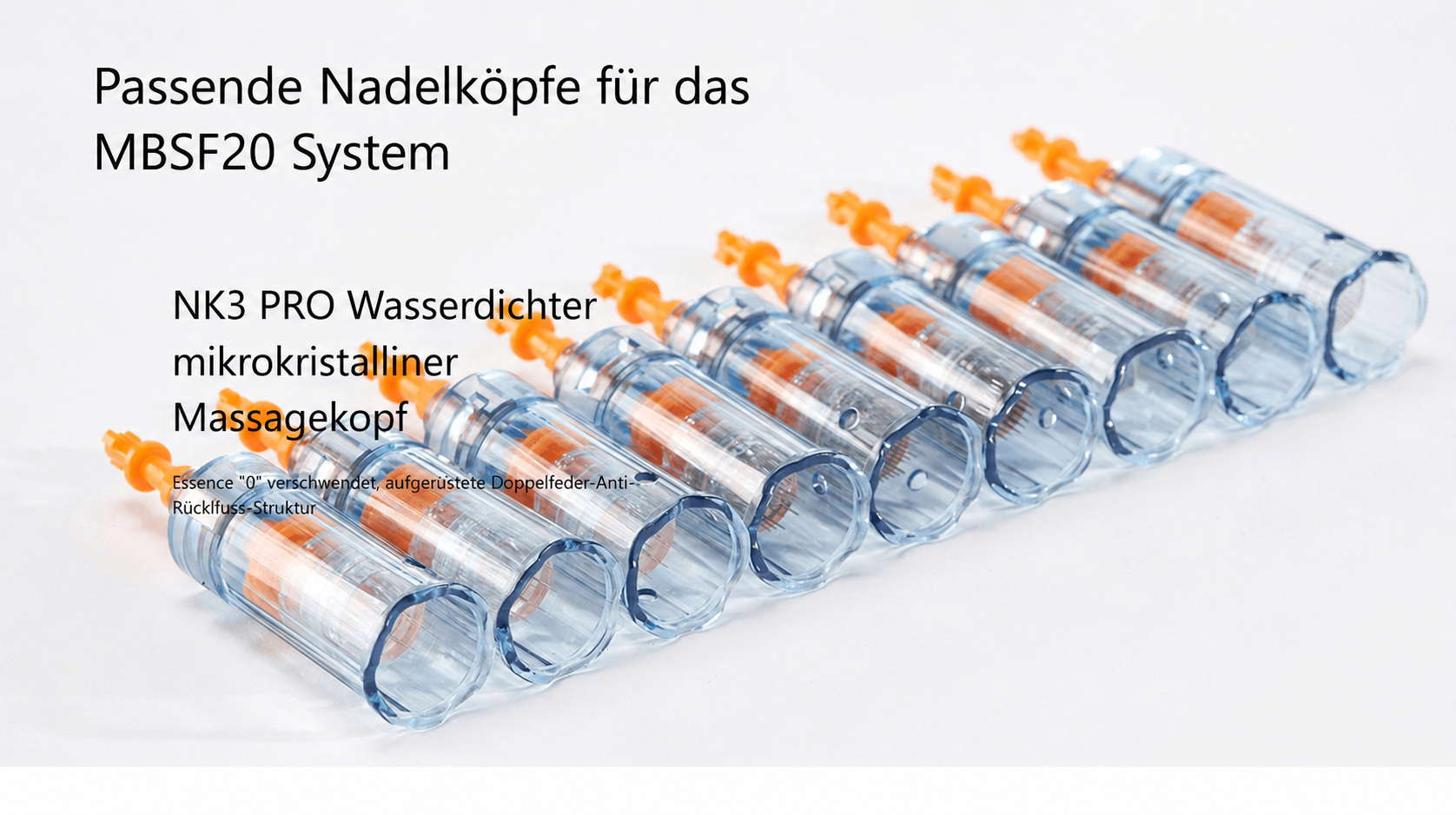 Ersatznadelköpfe NK3 Pro für MBS F20 System